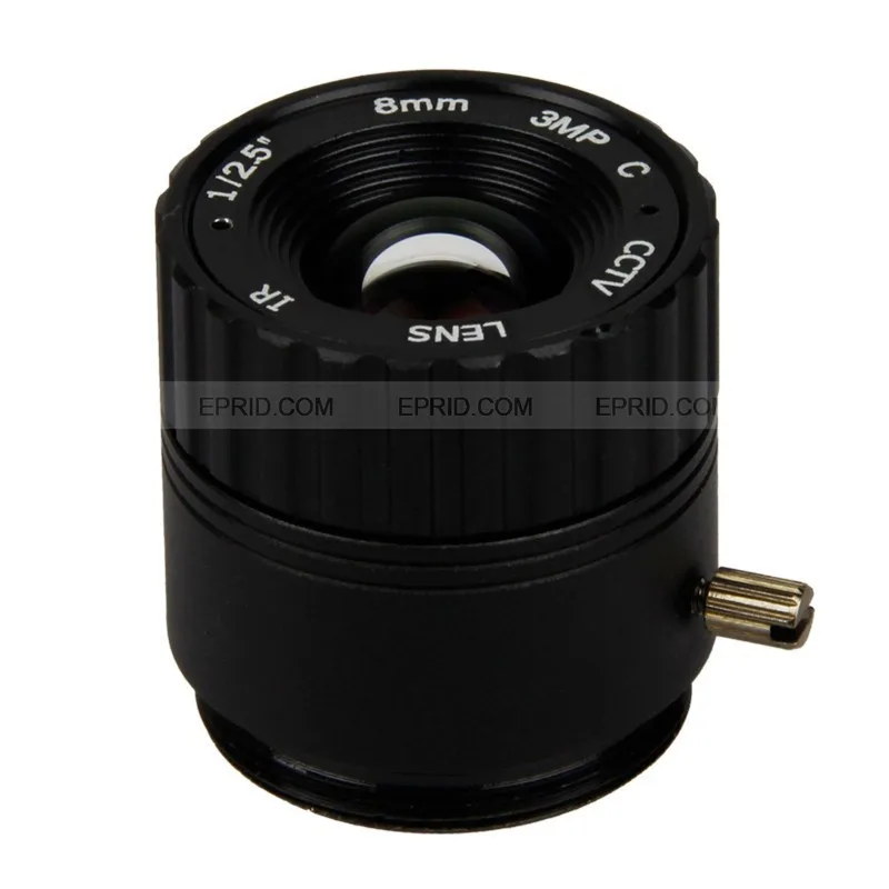 1/2. 5 "8 мм 3mp f2.4 CS фиксированным фокусом для видеонаблюдения HD Камера