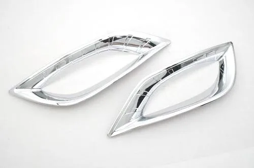 ABS Хромированная передняя противотуманная фара Накладка для Hyundai Sonata i45