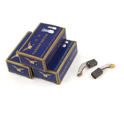 

4 Pairs Electric Drill Parts Motor Carbon Brushes 13mm x 8mm x 5mm