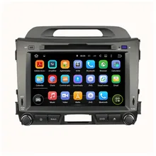Android Quad core 8 inch for KIA Sportage Car DVD radio navigation 2din DVD Sportager GPS Navigation wifi