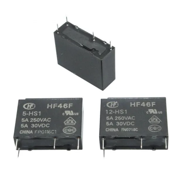  20PCS HF46F-024-HS1 HF46F-012-HS1 HF46F-005-HS1 HF46F 24-HS1 5 12 - 5A250VAC Relay brand new | Обустройство дома