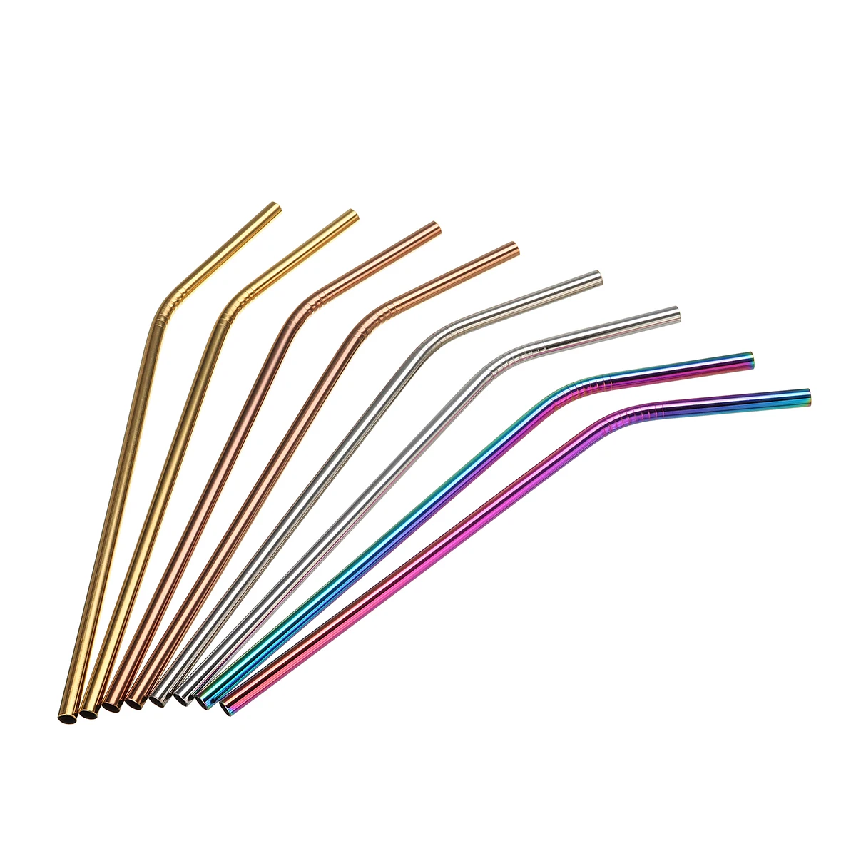 

1pcs Stainless Steel Curved Straw / Straight Straw Drinking Straw With Cleaner Brush Tools Set Party Bar Accessory For YETI