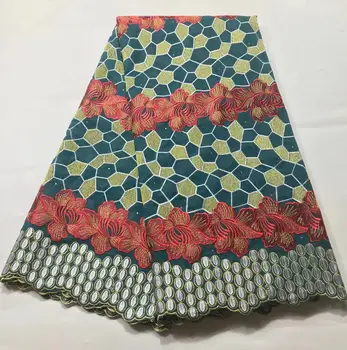 

latest african lace fabric 2018 high quality french Lace with 3d design for nigerian lace fabric 5yards of African fabric