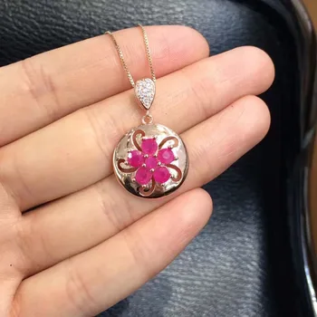 

Collares Collier Qi Xuan_Red Stone Fashion Pendant Necklaces_Real Necklaces_Quality Guaranteed_Manufacturer Directly Sale