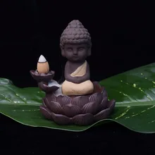 Маленькая Будда курильница креативный домашний декор Маленький Будда ладан держатель курильница для благовоний горелка использование в домашнем офисе Teaho использование