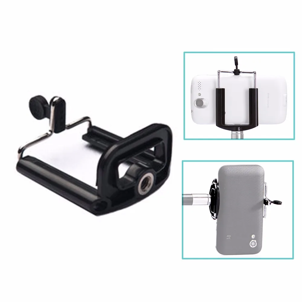 

Camera Tripod Holder Monopod Mobile Phone Adjustment Holder Stand Selfie Stick Mount Clips Bracket