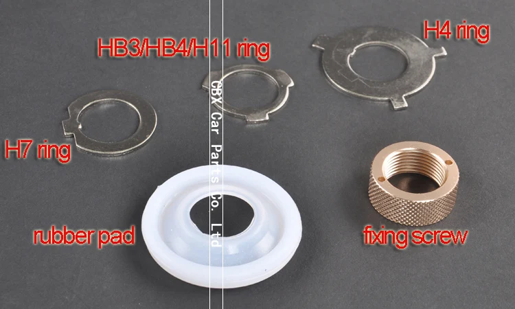 2.5 inches bi led projector lens universal 9