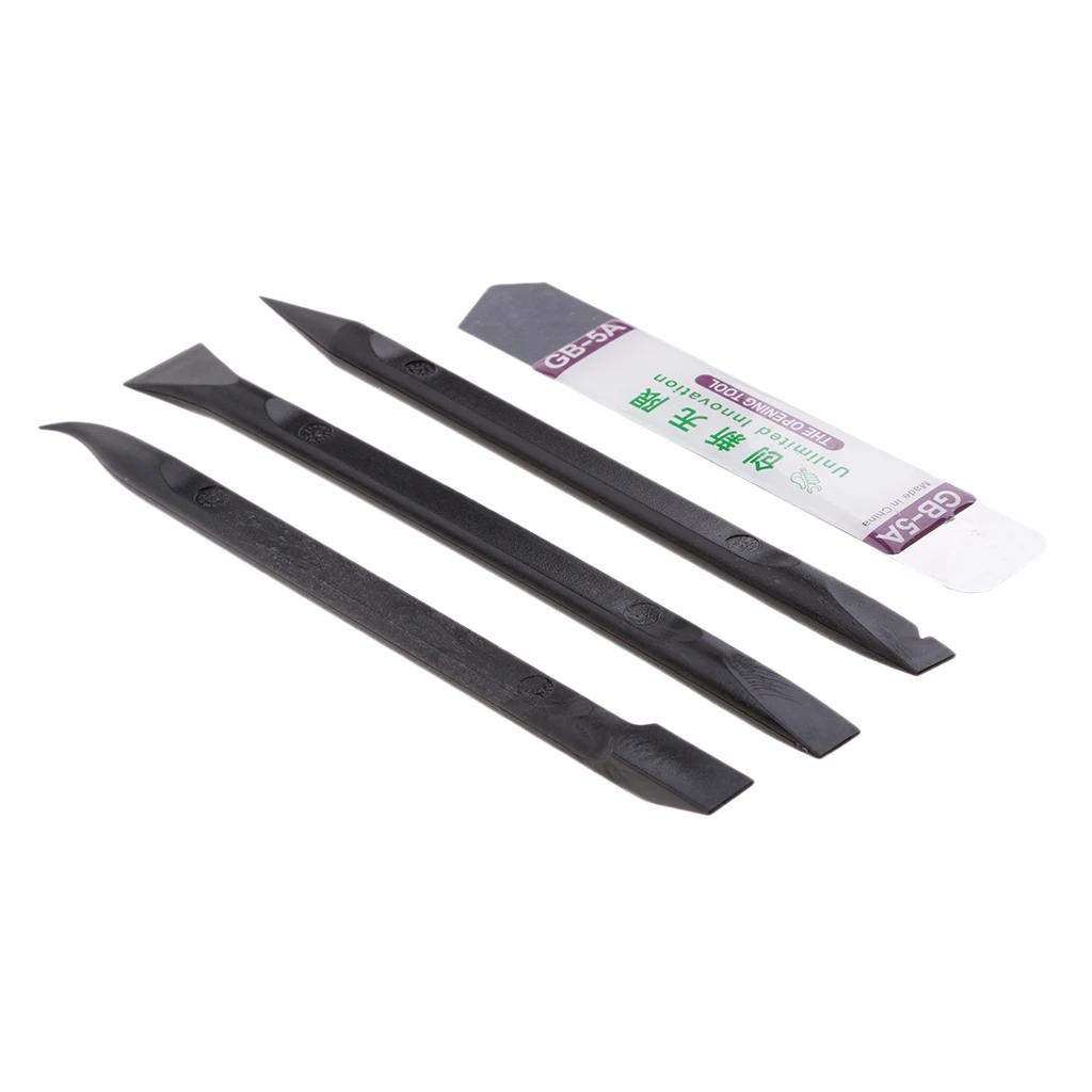 

4 in 1 Universal Black Stick Opening Pry Metal Spudger Tool Kit for iPhone iPad HTC Disassemble Kit