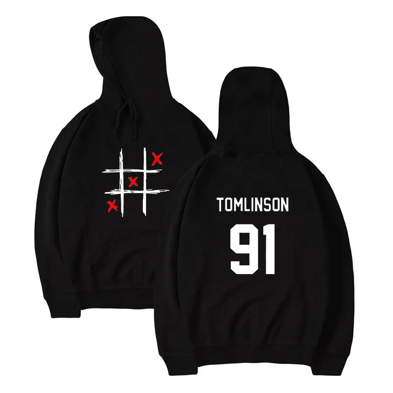 W2 Louis Tomlinson One Direction Hoodie Men/Women Hoodies Sweatshirt Winter Tracksuit Women Jacket Coat Kpop Casual Clothes