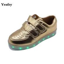 Yeafey Luminous Sneakers Women Illuminated Glowing Shoes Led Children Girl Shoes Kids Sneakers Lights Bambas Tenis