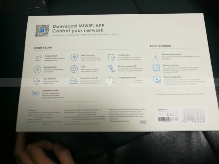 Оригинальный Xiaomi WIFI роутер 3 английская версия 1167 Мбит/с WiFi ретранслятор 2 4G/5 ГГц