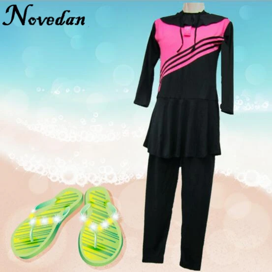 DB24119 Muslim swimwear-5