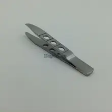 Нержавеющая сталь реснички Пинцет реснички офтальмологический Глаз Хирургический Инструмент