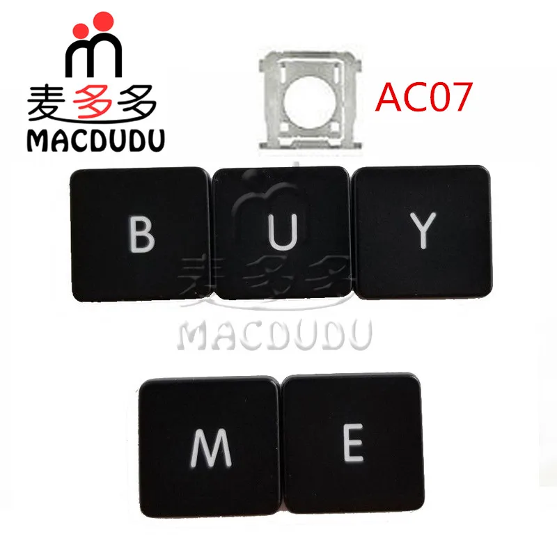 

New AC07 for Macbook Pro Retina A1425 A1502 A1398 US Keyboard Keys 48pcs/Set Regular Keys