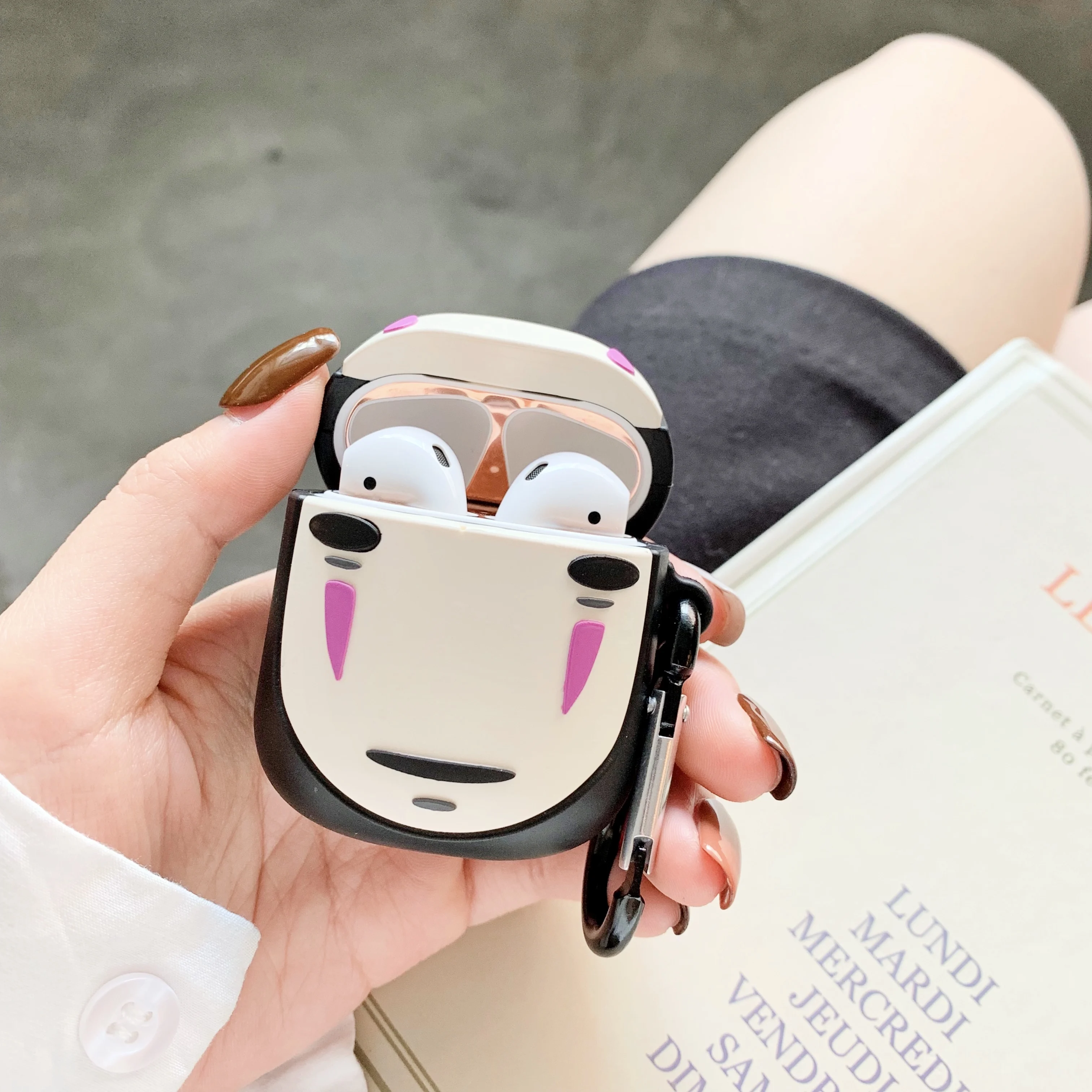 

3D Cute Earphone Case for Airpods 2 Case Silicone Earphone Cover Protective Skin Cover for Apple Air pods 1 For Earpods Case