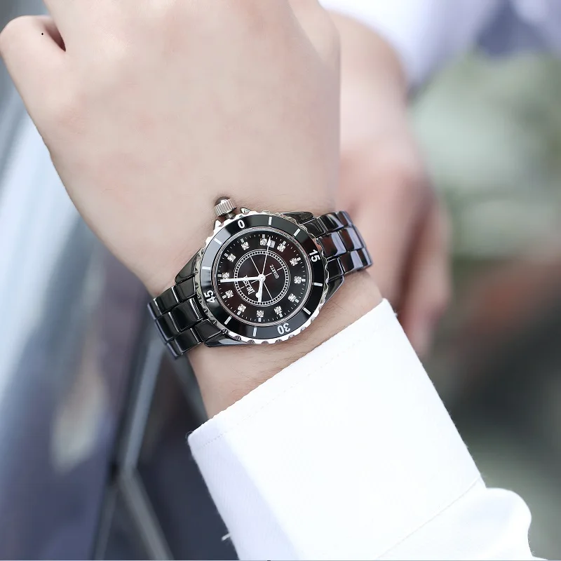 

DALISHI Famous Brand Men Watches Pearl Ceramic Quartz Watch Male Business Watches Fashion Men Swimming Clock Relogio Masculino