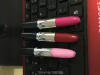 100 pcs/Lot, Free Shipping, Wholesale, Promotion Novelty Pen, Lipstick Style Ballpoint Pen, Gift. Single OPP Bags, 3 Colour.