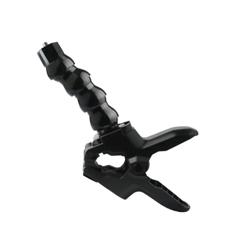 

4Section/ 8Section Gooseneck Adjustment Jaws Flexible Clamp Mount Base with 1/4 Screw Sport Cam Stabilizer for Gopro Holder