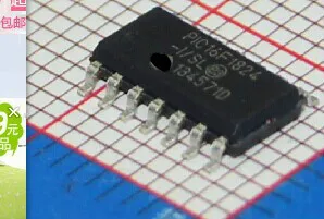 50pcs//lot PIC16F1824-I//SL PIC16F1824 MCU 8BIT 7KB Flash 14SOIC.