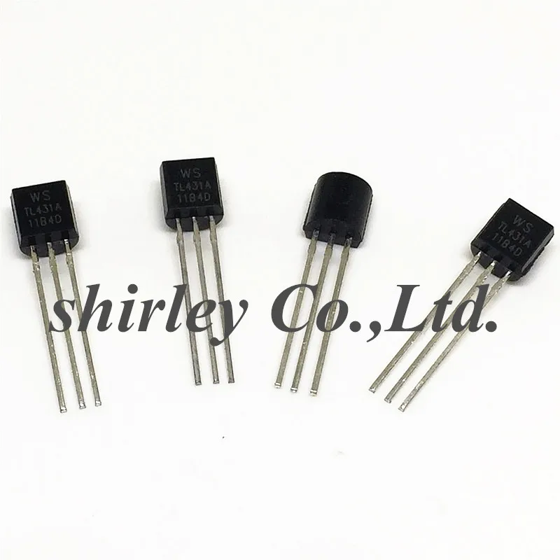 

10PCS TL431 TO92 WS TL431A TO-92 431 100% new Voltage Regulators/Stabilizers