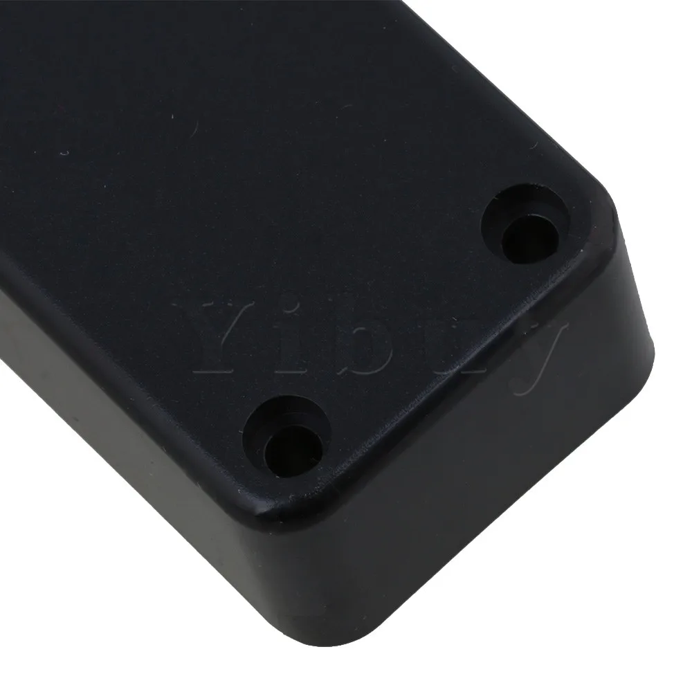 Yibuy 12K Black Ceramic Magnets Humbucker Closed Neck Pickups and Bridge Pickups for 5 String Bass Guitar Pack of 2