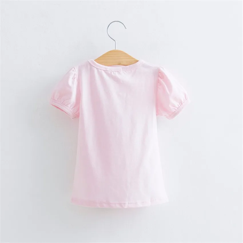 Seartist/Летняя футболка с Минни Маус для маленьких девочек Детские футболки с короткими рукавами и рисунком из мультфильма, детские футболки Одежда для девочек Новинка года, 53G