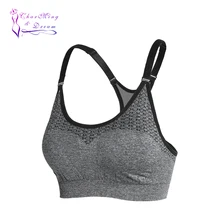 Очаровательный и Мечта 5 цветов Профессиональный Противоударный Спортивный Бюстгалтер с сеткой Женский Для Фитнеса Йоги для бокса движение спортивный бюстгальтер