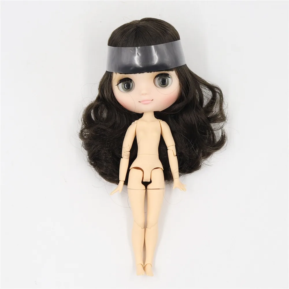 Middie Blythe Doll with Brown Hair, Tilting-Head & Custom Jointed Body 1