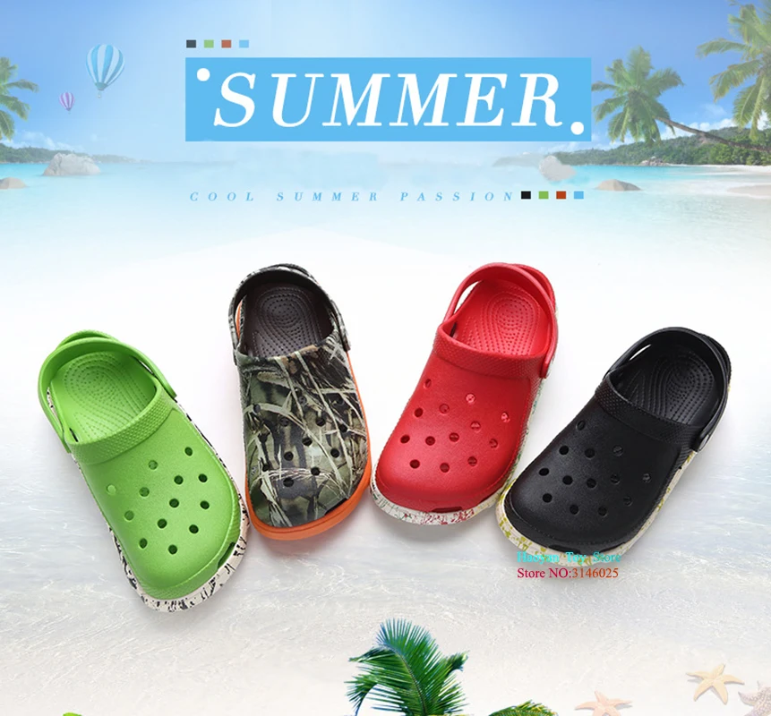 

2018 Cute Girls Boys Summer Casual Flats Beach Men's Comfortable Sandals Sneakers Breathable House Garden Shoes Women TX0046