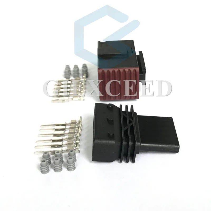 6 Pin 6-929264-2 6-929265-2 Датчик педали акселератора разъем для Chevrolet Fiat Hyundai VW AUDI Kia Mitsubishi