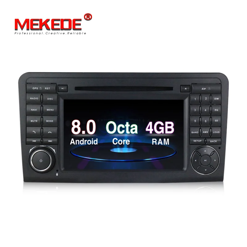 

Car Multimedia Player PX5 Android 8.0 Car DVD GPS player For Benz GL ML CLASS W164 ML350 ML500 X164 GL320 radio stereo 4G RAM