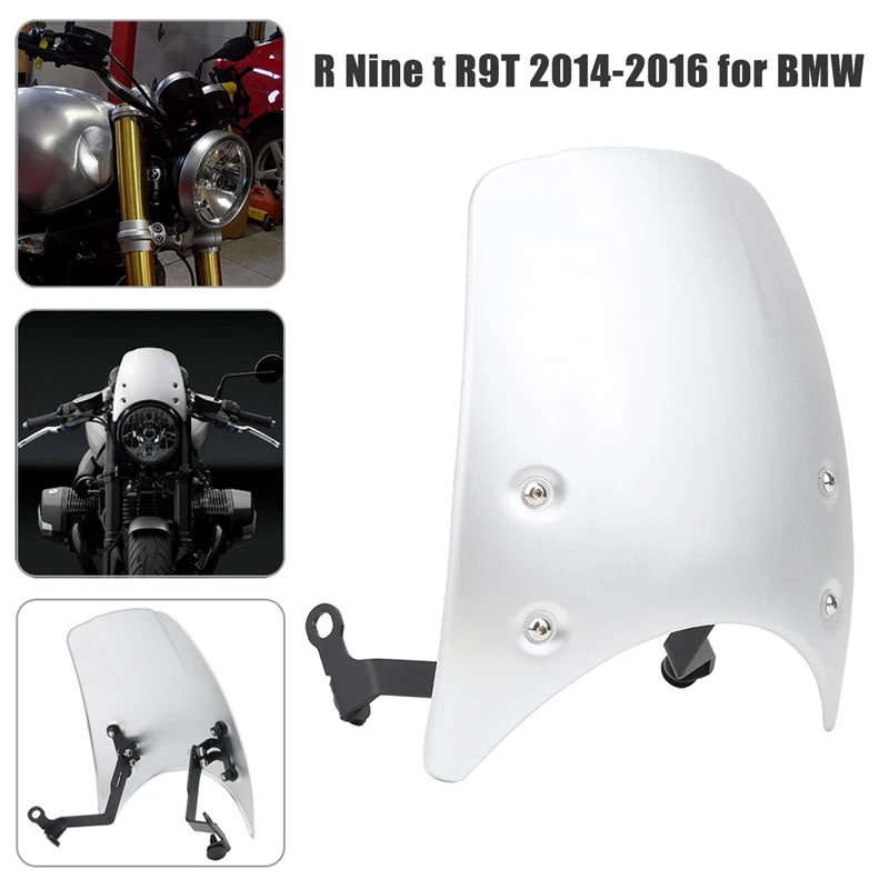 Алюминиевая ветровая защита ветрового стекла для BMW R Nine T R9T 2014 2015 2016 2017 NINET