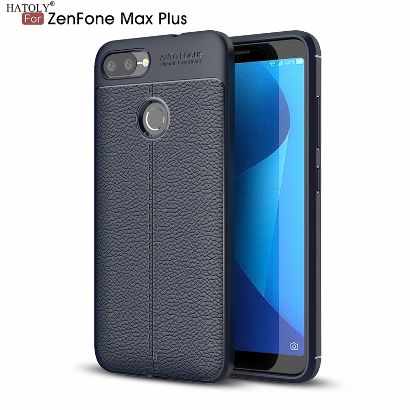 

HATOLY Case For Asus Zenfone Max Plus (M1) X018DC ZB570TL Pattern PU Leather Dirty Resistant Soft TPU Silicone Back Cover