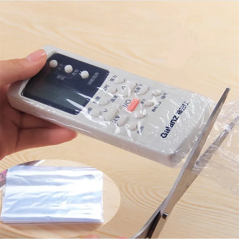 3Pack = 15pcs Transparent Dustproof and waterproof heat Shrink Film