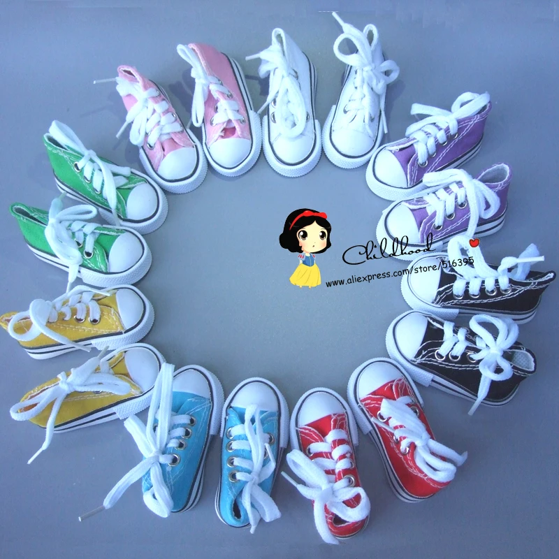 Парусиновая обувь для шарнирной куклы Toy1/4 Mini кукольные кроссовки Shoes 16 дюймовых