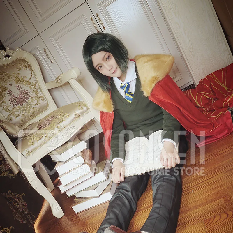 Special Price Fate Grand Order Lord El-Melloi II Zhuge Liang Cosplay Costume COSPLAYONSEN Full Set All Size Cloak