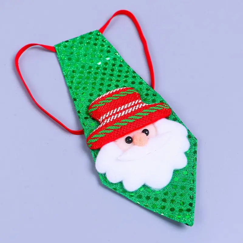 2018 Детские галстук с подсветкой рождественские украшения для дома navidad олень