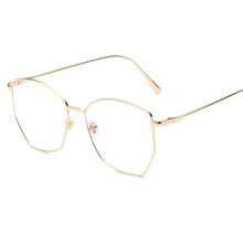 Новые Ретро винтажные очки для чтения женские металлические стильная оправа для очков женские защитные прозрачные линзы очки для отдыха