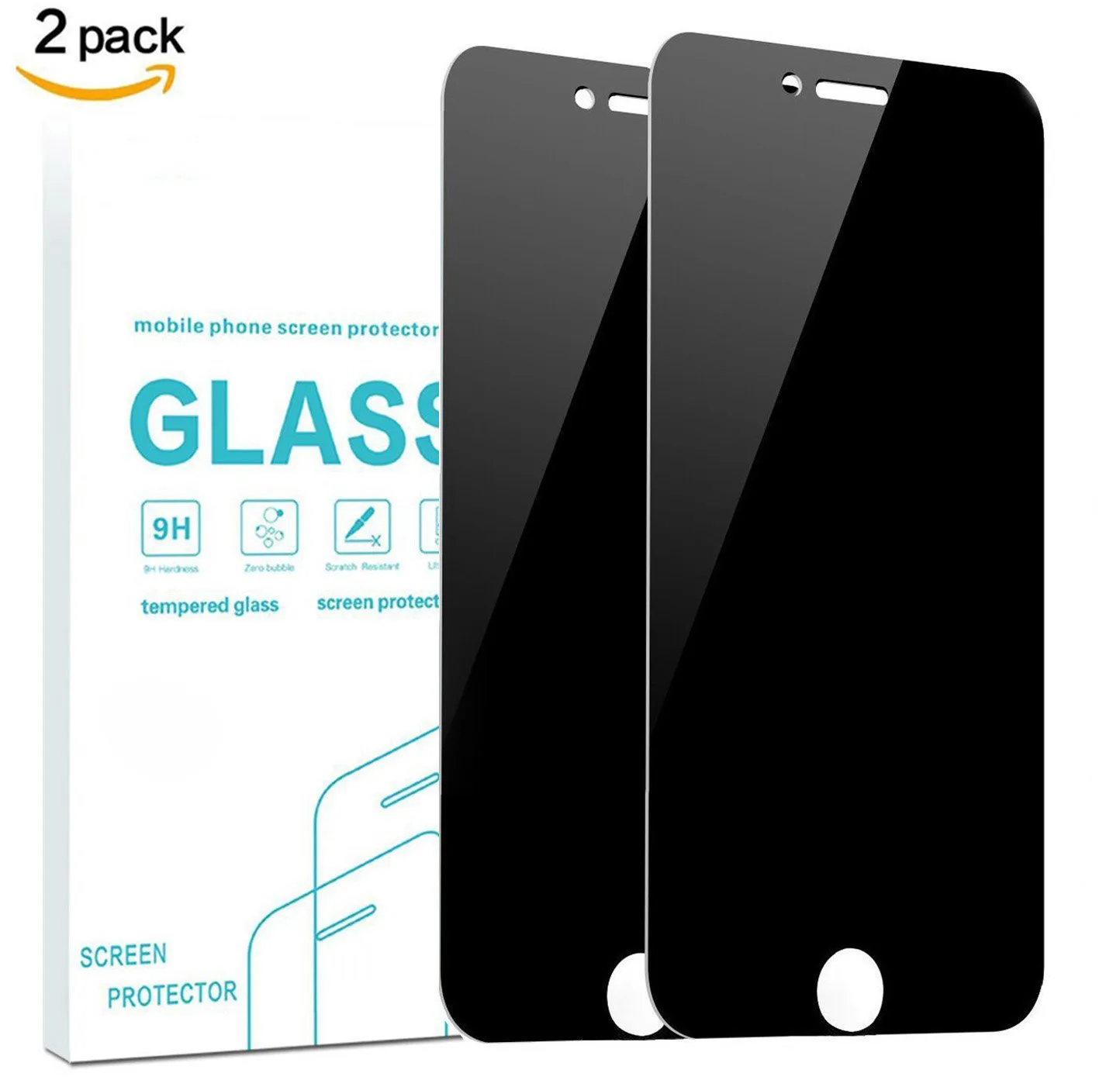Buy Anti Glare Privacy Screen Protector For iPhone 8 7