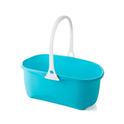 

bucket thick rectangular mop bucket portable car wash bucket, household plastic cotton flat mop cleaning bucket 009