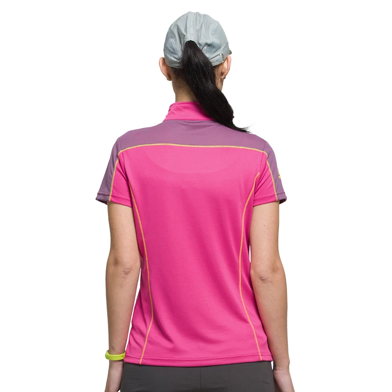 Новая летняя спортивная футболка для походов, Женская дышащая быстросохнущая спортивная одежда, футболка для походов, TS6402