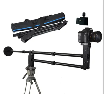 

Professional Portable Aluminum Mini Jib Video Camera DV DSLR Crane Jibs Rocker Arm 3kg + Quick Release Plate With Bag