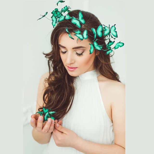 Accesorios Para El Cabello Para Mujer, Diadema De Mariposa De Lujo  Elegante, Horquillas Que Restauran Las Formas Antiguas - Bisutería Para Pelo  - AliExpress