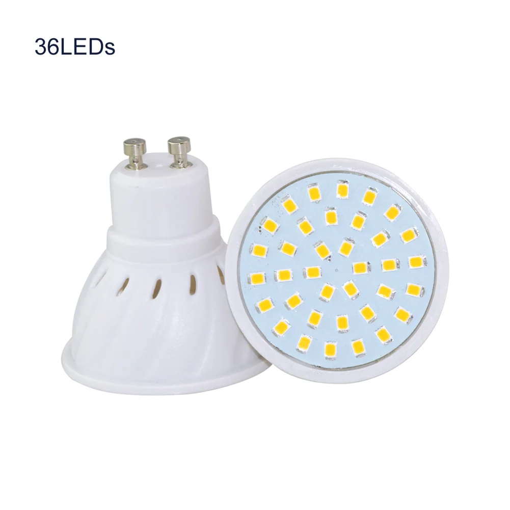 GU10 MR16 E27 Светодиодный точечный светильник лампа 3 Вт 4 5 2835 SMD 36/54/72 светодиодный s 110