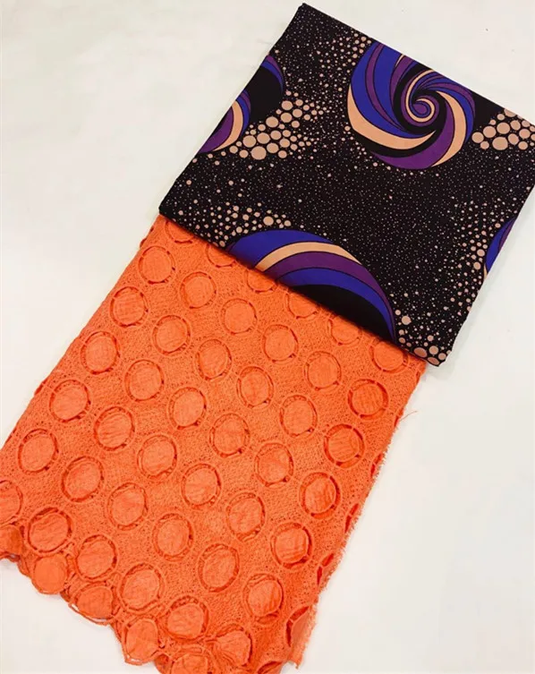 

Swiss voile lace in Switzerland high quality 2.5+3 java wax fabric newest Dubai lace African French fabric 2019