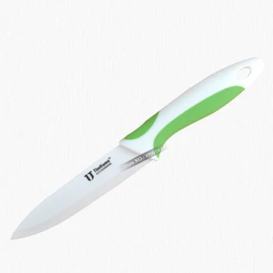 Timhome 5 дюймов практичный керамический нож для фруктов и овощей, Ножи слегка - Цвет: Green