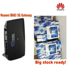 Разблокирована HUAWEI B683 3G Wi-Fi маршрутизатор с sim карты