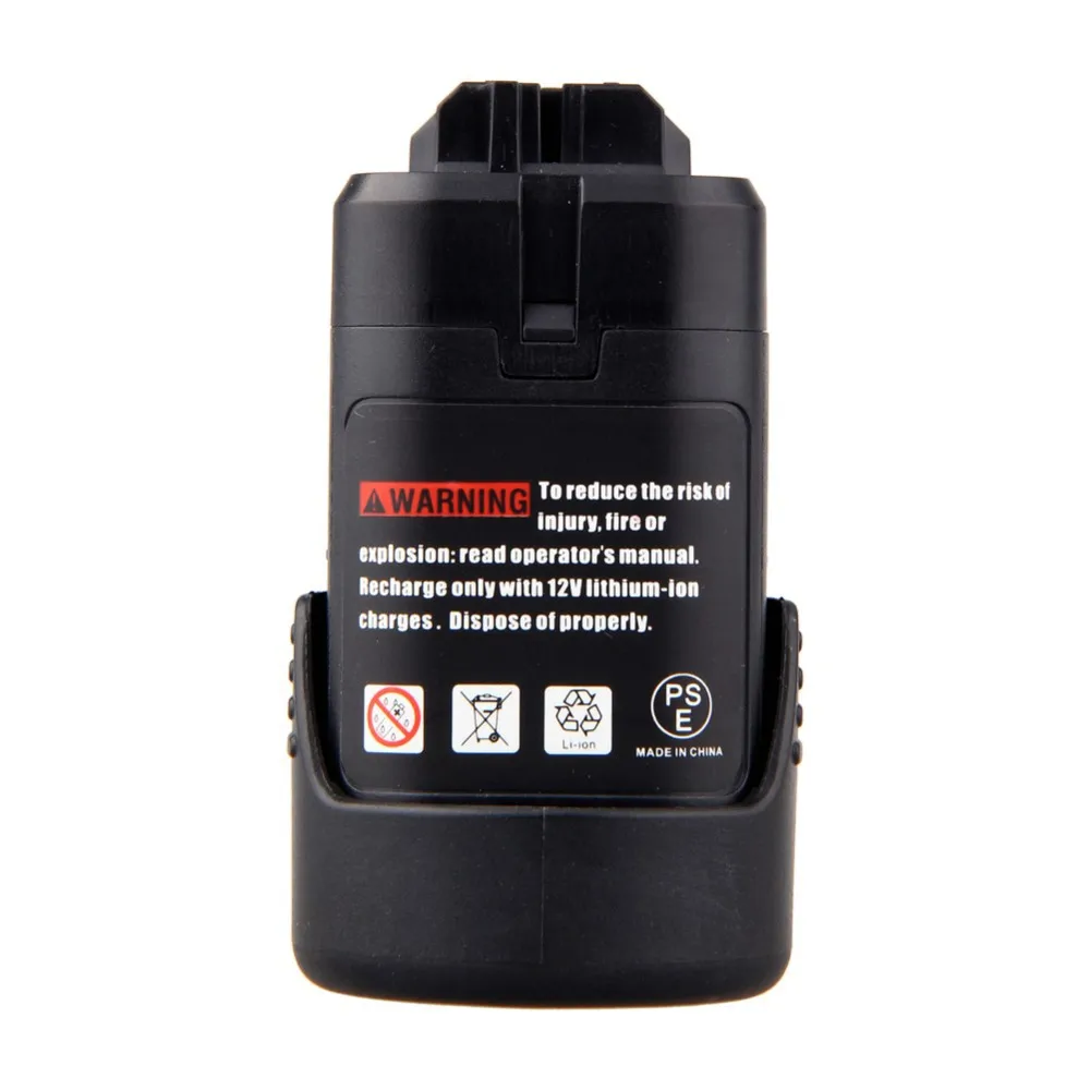 2pcs 10.8v 2000mAh Li-ion Power Tools Battery for Bosch BAT411 BAT412A BAT413A D-70745 GOP 10.8 VPS