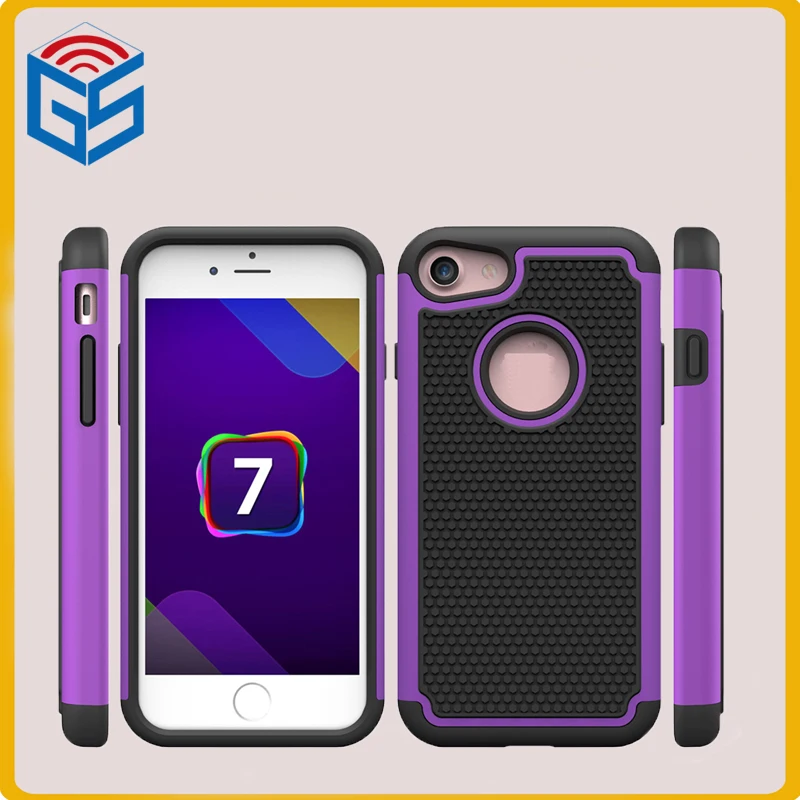 Футбол зерна Дизайн Гибридный чехол для iPhone 7 Combo Cover Бесплатная доставка купить на