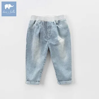 

DB6953 dave bella spring baby boys fashion denim striped jean kids pants children boutique trousers